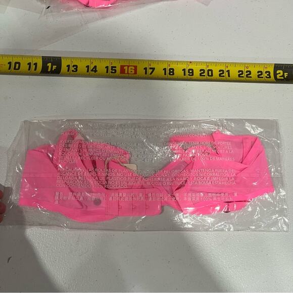 *NWT* Aerie Smoothez Tropadelic Pink Balconette Mesh Unlined Underwire Bra - Picture 5 of 5